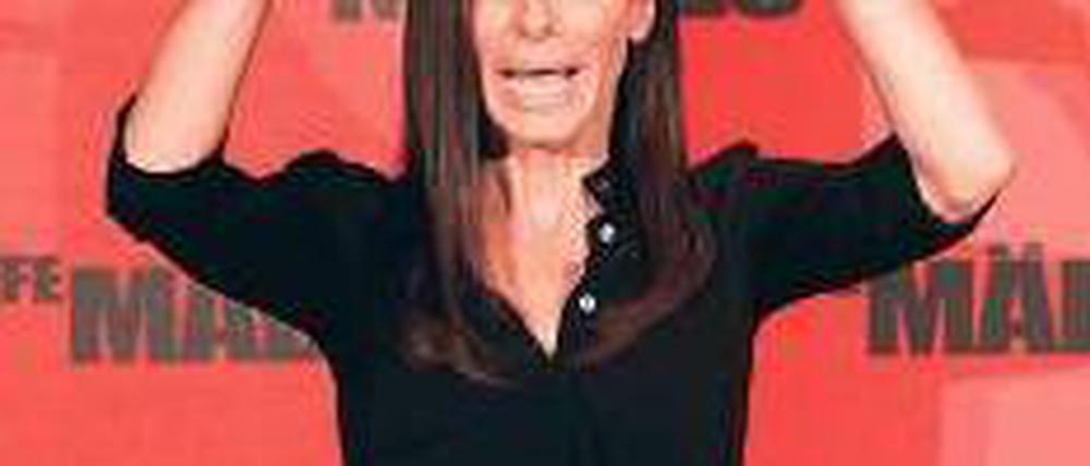 Alles Quatsch. Sandra Bullock alberte im Hotel de Rome herum. Foto: Reuters