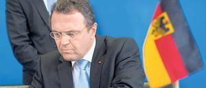 Bundesinnenminister Hans-Peter Friedrich.