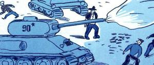 Steine gegen Panzer: Eine Seite aus dem besprochenen Buch.