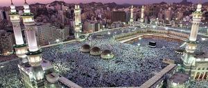 Heilige Stätte. Zur Haddsch pilgern jedes Jahr Millionen Muslime nach Mekka. Doch bei der Massenveranstaltung können sich Krankheitserreger wie das neue Mers-Virus ausbreiten.