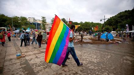 Kein Aufgeben. In Istanbul wird weiter demonstriert.