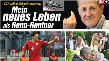 Der Springer-Verlag startete am Montag das "Bild-Plus"-Abo.