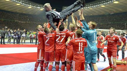 Oben ist, wo der FC Bayern ist. Zumindest in der abgelaufenen Saison.