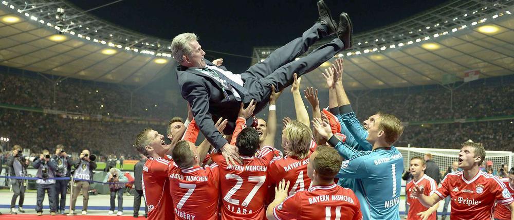 Oben ist, wo der FC Bayern ist. Zumindest in der abgelaufenen Saison.