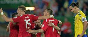 Österreichs Freud', Zlatans Leid. Superstar Ibrahimovic muss sich mit seinen Schweden geschlagen geben.