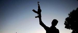 Ein Kämpfer der syrischen Opposition in Aleppo.