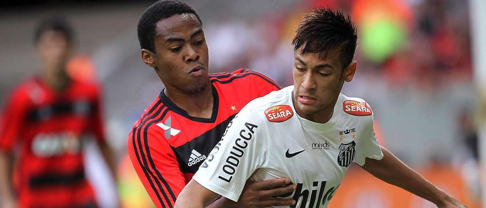 Der Neue aus Brasilien. Neymar.