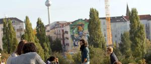 Streit um den Mauerpark.