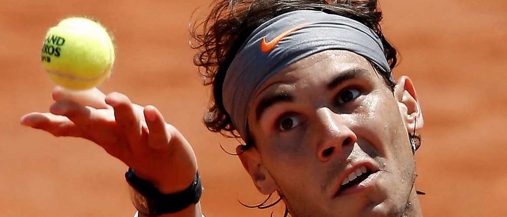 French-Open-Finalist: Nach dem Halbfinalsieg gegen Novak Djokovic steht Rafael Nadel in Paris im Endspiel.