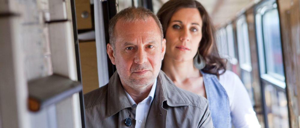 Joachim Król und Nina Kunzendorf im Frankfurter "Tatort".