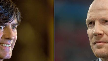 Man muss nicht immer einer Meinung sein - und kann trotzdem das Gleiche wollen. Bundestrainer Joachim Löw und Ex-Sportdirektor Matthias Sammer.