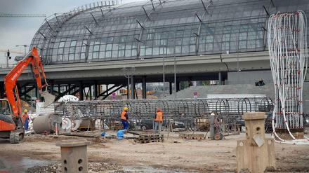 Der Berliner Hauptbahnhof