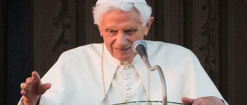 Der frühere Papst Benedikt XVI.