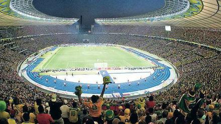 Das Olympiastadion in Berlin