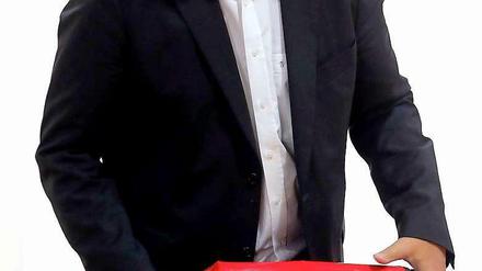 Bernd Riexinger, Bundesvorsitzender der Linken. 