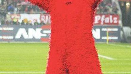 Teufel, komm raus! Kaiserslautern hofft auf die Atmosphäre im eigenen Stadion.Foto: dpa