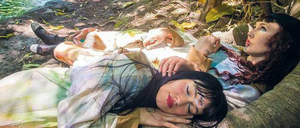 Kurze Kampfpause. Sierra und Bianca Casady sind seit zehn Jahren CocoRosie. 