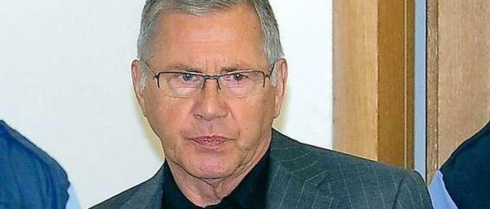 Muss lebenslang ins Gefängnis: Heinrich Scholl, der frühere Bürgermeister von Ludwigsfelde
