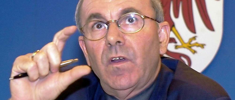 Alwin Ziel auf einem Archivbild aus dem Jahr 2000.