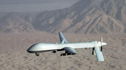 Eine Drohne von Typ MQ-1 Predator der US Air Force