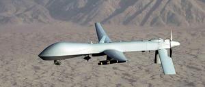 Eine Drohne von Typ MQ-1 Predator der US Air Force