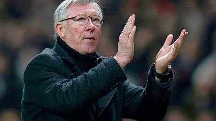 Da kann man schon mal applaudieren.13 Meisterschaften gewann Ferguson mit Manchester United. 