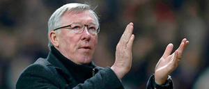 Da kann man schon mal applaudieren.13 Meisterschaften gewann Ferguson mit Manchester United. 