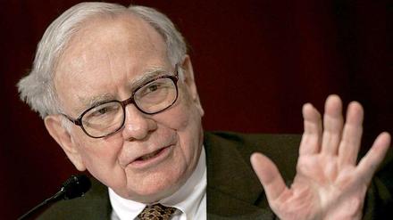Der viertreichste Mensch der Welt, Warren Buffett.