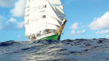 Geburtstagsgast. Auch die „Alexander von Humboldt II“ kommt.