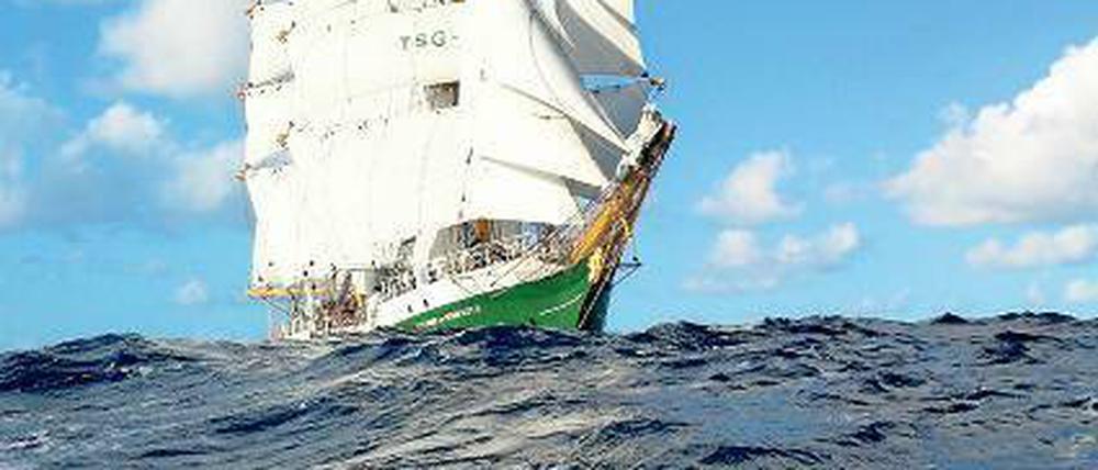 Geburtstagsgast. Auch die „Alexander von Humboldt II“ kommt.