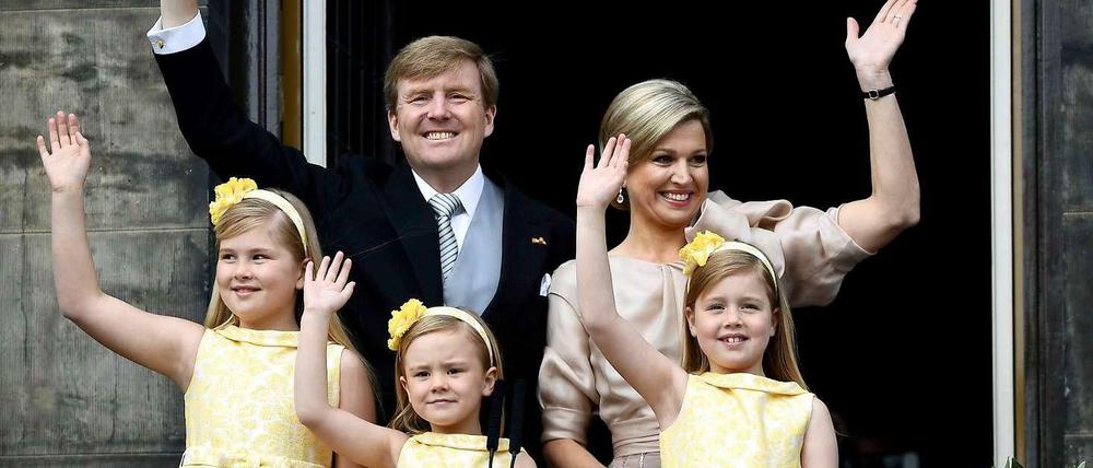 Thronwechsel in Amsterdam: Willem-Alexander ist seit Dienstag nicht nur König der Niederlande sondern zugleich auch der jüngste König Europas.