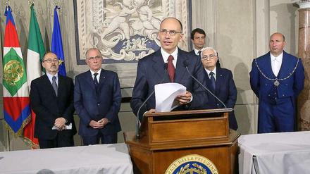 Der linksliberale Enrico Letta wird die neue Regierung Italiens führen.