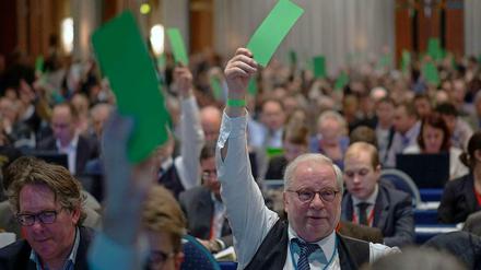Gründungsparteitag der "Alternative für Deutschland".