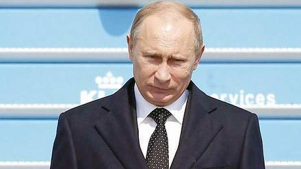 In Finnland ein gesuchter Mann - zumindest zeitweise: Russlands Präsident Wladimir Putin
