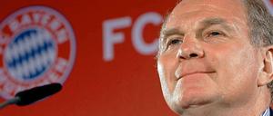 Siegessicher. Uli Hoeneß sieht den FC Bayern für das Halbfinale gewappnet.