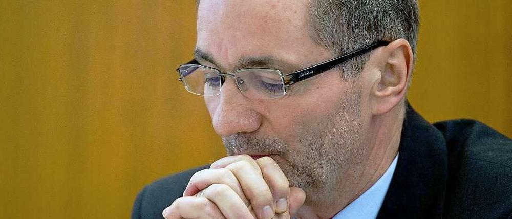 Verknüpft den Erfolg des Flughafens mit seiner politischen Karriere: Brandenburgs Ministerpräsident Matthias Platzeck (SPD)