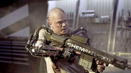Menschmaschine: Matt Damon in seinem neuesten Film "Elysium".