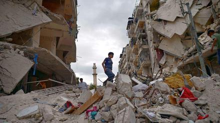 Das Regime und die Rebellen werfen sich gegenseitig vor, in der Stadt Aleppo Chemiewaffen eingesetzt zu haben.