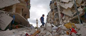 Das Regime und die Rebellen werfen sich gegenseitig vor, in der Stadt Aleppo Chemiewaffen eingesetzt zu haben.