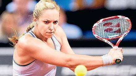 Abgerutscht. Sabine Lisicki hat die Lockerheit auf dem Tennisplatz verloren. Foto: dpa