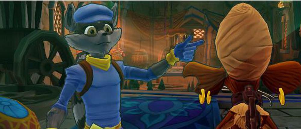 Szene aus "Sly Cooper: Jagd durch die Zeit"