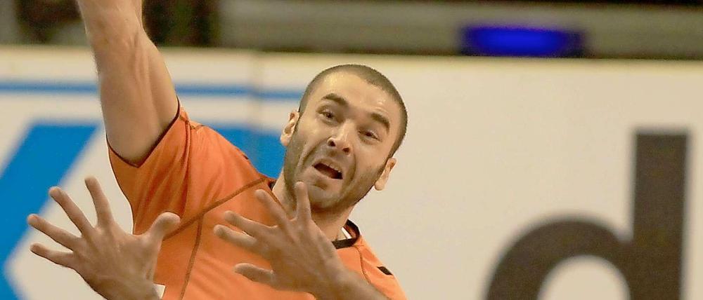 Mann des Spiel: Aleksandar Spirovski machte 19 Punkte für die Volleys.