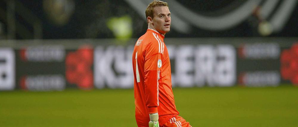 Einmal ging es daneben.