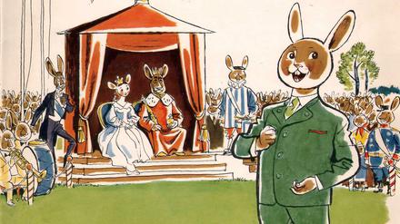 Sängerkrieg der Heidehasen. Das Kindermusical von James Krüss aus dem Jahr 1958 ist längst ein Kultstück an Kindertheatern, etwa bei Hans Wurst Nachfahren in Berlin-Schöneberg. 
