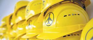 Helm ab, Helm auf. Am BER sind kaum noch Bauarbeiter zu sehen, dafür dürften sich bald viele auf den Weg nach Tegel machen.