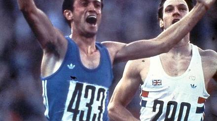 Gold. Pietro Mennea (links) gewinnt bei den Olympischen Spielen in Moskau 1980 das Rennen über 200 Meter.