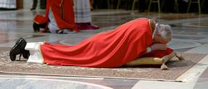 Papst Franziskus bei einem Auftritt am Karfreitag.