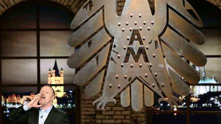 Stefan Raab bei seiner Polit-Talkshow "Absolute Mehrheit".