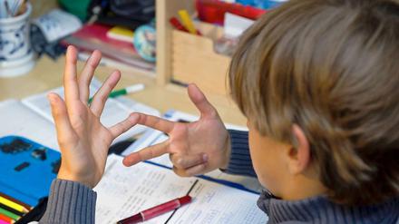 In Berlin gibt es viele hartnäckige Schulschwänzer. 