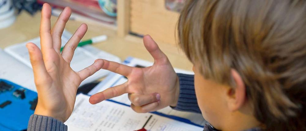 In Berlin gibt es viele hartnäckige Schulschwänzer. 